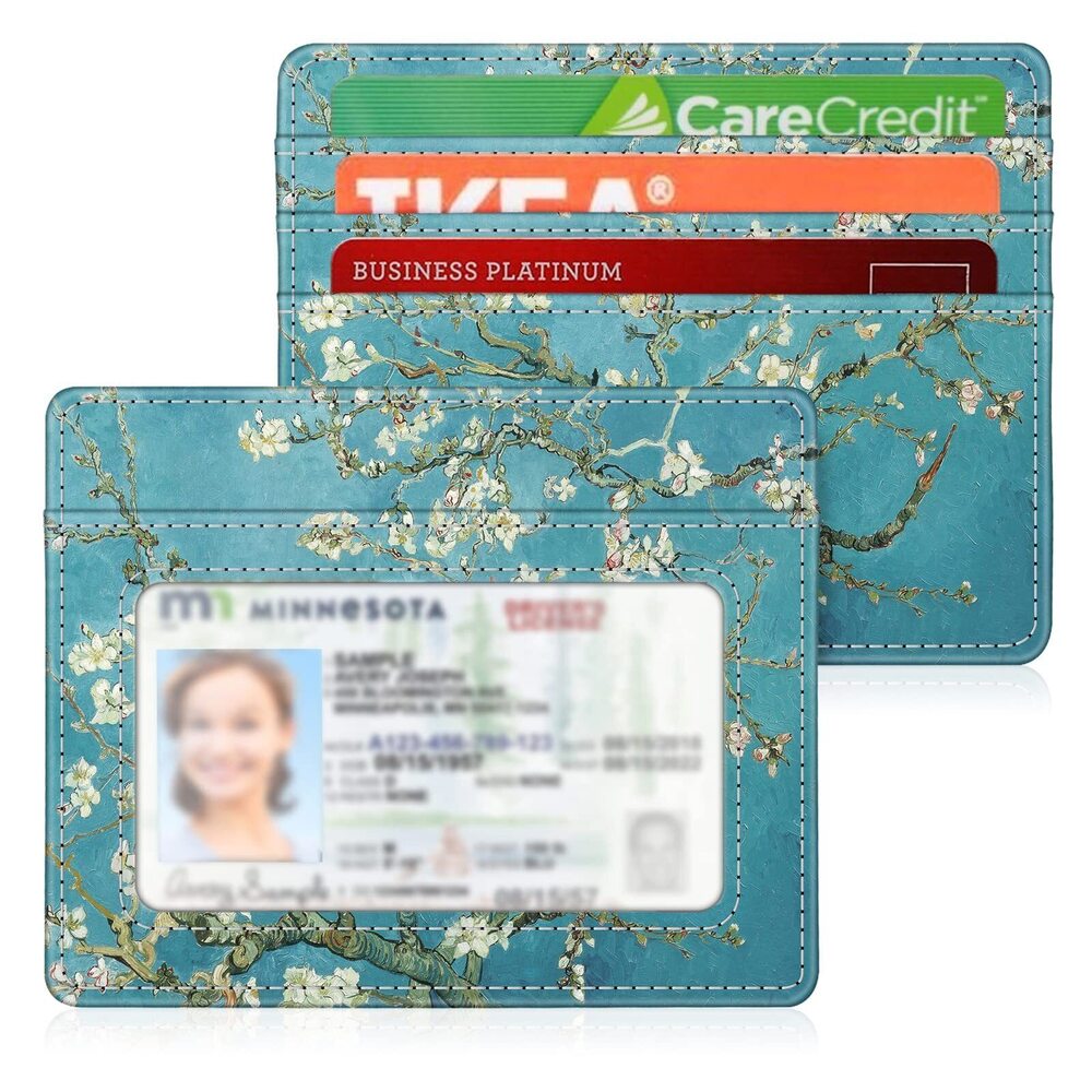 8730 Slim Minimalist Front Pocket Wallet, RFID Blocking Credit Card Holder